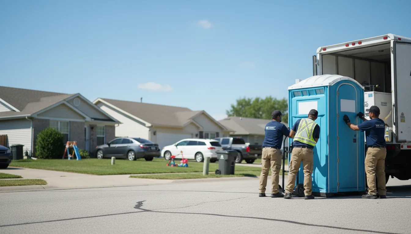 Standard Porta Potty Rentals in Springfield, IL near me